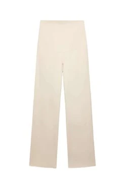 Oysho Comfortlux Maternity Straight-LegPantaloniBeige Donna Pantaloni OY141E0G9-B11 -Fashion Brand 02160d5b3c7b4d19a3aef458298855b9