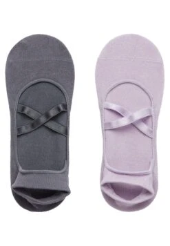Oysho 2 Pairs Yoga And PilatesCalziniLight Pink Donna Calze OY181F0R9-J11 -Fashion Brand 02372437e4604c178b52f4d57f823320
