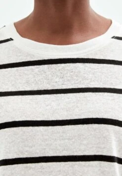 Oysho StripeT-Shirt Con StampaBlack Donna T-shirt E Top OY121D06W-Q11 -Fashion Brand 05894653564946108dbf463767146809