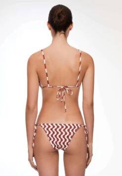 Oysho Smock Medium-Coverage With Ties Bikini Pezzo SottoBrown Donna Moda Mare OY181I0NR-O11 -Fashion Brand 0616f57b12344b60abf9fb920ce8f2ad