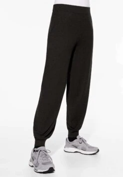 Oysho JoggersPantaloni SportiviBlack Donna Pantaloni OY121A0BI-Q11
