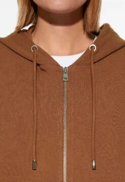 Oysho Felpa Con Zip - Camel -Fashion Brand 07ef23898e914cd39831f93b61a2df95