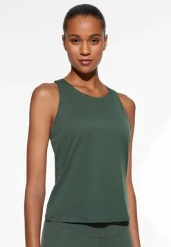 Oysho Cross Back TopKhaki Donna T-shirt E Top OY141D09E-N11