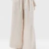 Oysho Wide StraightPantaloniBeige Donna Pantaloni OY121A0A2-B11 -Fashion Brand 0cd0525cec5447b6b85408a7fe8d4943