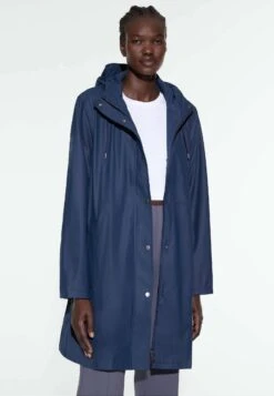 Oysho Water Repellent - Parka - Royal Blue