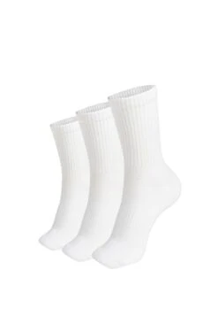 Oysho 3 Pairs- Calze Sportive - White -Fashion Brand 0f67103b923d4c71b574d4924ca2f248