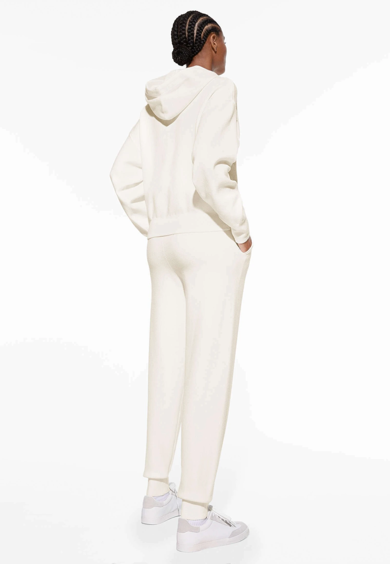 Oysho HoodedFelpa Con CappuccioWhite Donna Felpe OY121I07R-A11 5 Oysho HoodedFelpa Con CappuccioWhite Donna Felpe OY121I07R-A11 - immagine 3