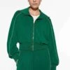 Oysho With Piping - Felpa Con Zip - Green 1 Oysho With Piping - Felpa Con Zip - Green -Fashion Brand 13fd737394b845478fbedc1fb3a0ee4c