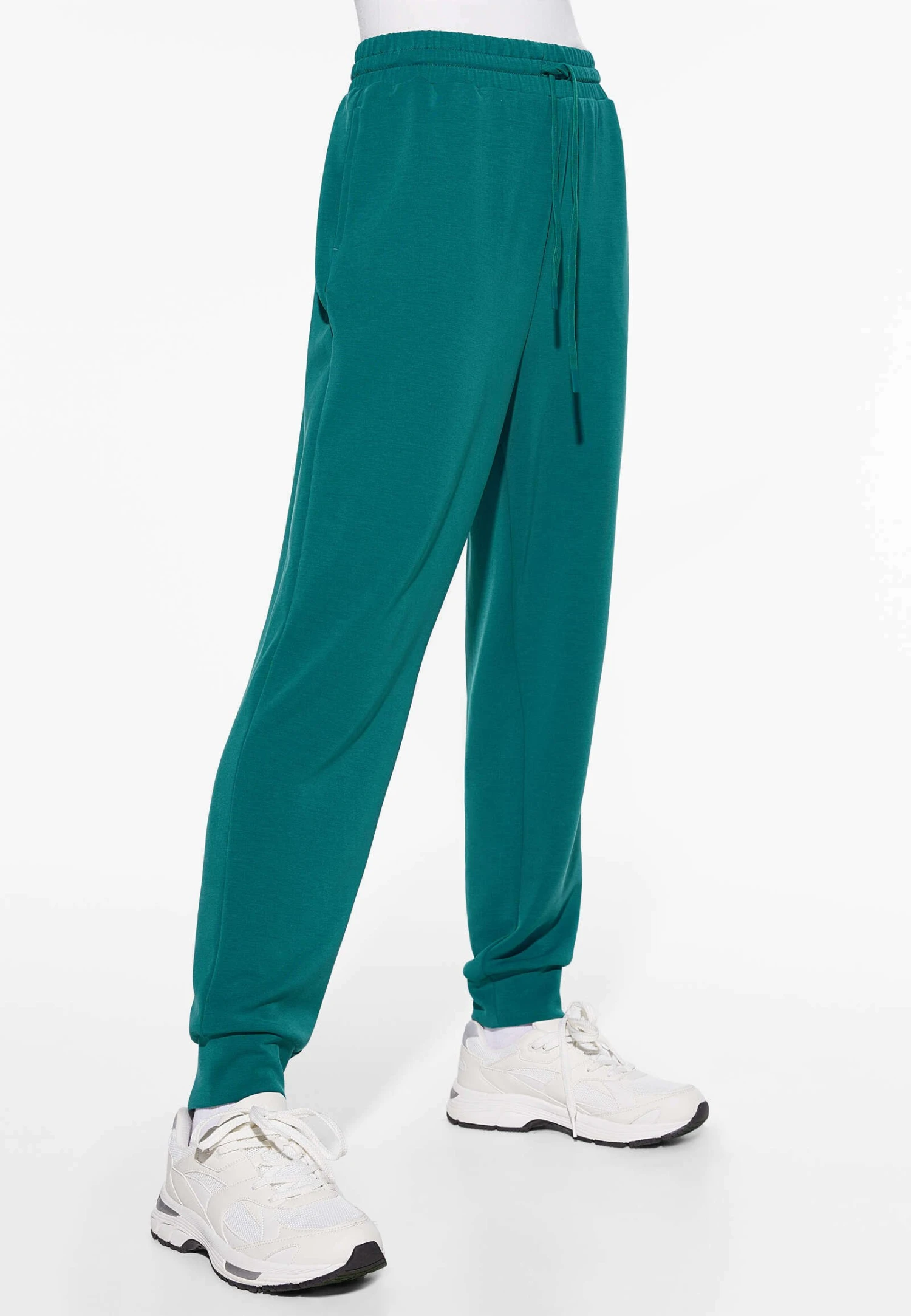 Oysho Joggers Pantaloni SportiviDark Green Donna Pantaloni OY141E0GE-M11 3 Oysho Joggers Pantaloni SportiviDark Green Donna Pantaloni OY141E0GE-M11