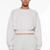 Oysho Cropped - Felpa - Grey -Fashion Brand 14a03b0f2d9b43faaa7e7b74230f5dd0