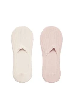 Oysho 2 Pairs Of FootsiesCalziniPink Donna Calze OY181F0OO-J11 -Fashion Brand 15ef855bd32d44b4ad57132e044ae80c