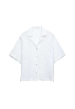 Oysho Short-Sleeved Only One CamiciaWhite Donna Camicie E Bluse OY122D000-A11 -Fashion Brand 1dc6471e8c8b4de0b79b73d434e86553