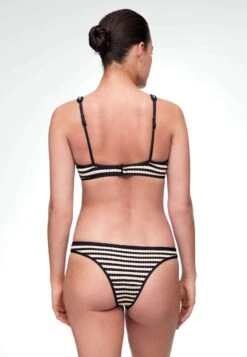 Oysho Textured Stripe Halter Bikini Pezzo SopraBlack Donna Moda Mare OY181J0CF-Q11 -Fashion Brand 1ec7c45f9afa4d389b888bdf25c4e213