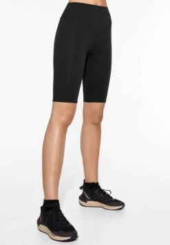 Oysho Comfortlux High-Rise - Shorts - Black -Fashion Brand 201900ec8fcf464fad920a56f572d9f9