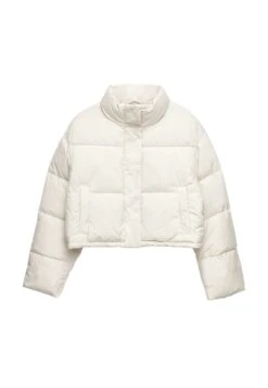 Oysho Crop Primaloft - Giacca Invernale - White -Fashion Brand 2061ad2295ab41bdb8a8384532e18ee2