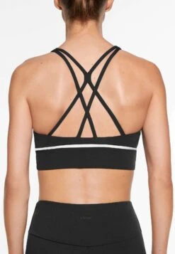 Oysho Medium-Support Sports - Bustino - Black -Fashion Brand 22807a62a25c4a13a1ad841f61331017