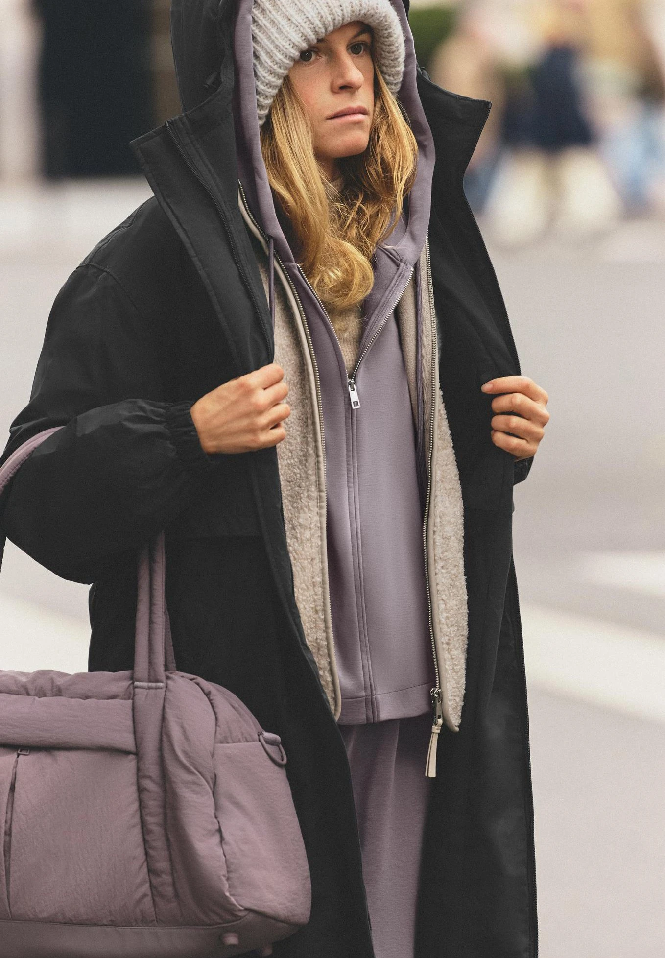 Oysho Borsa Per Lo Sport - Mauve 4 Oysho Borsa Per Lo Sport - Mauve - immagine 2