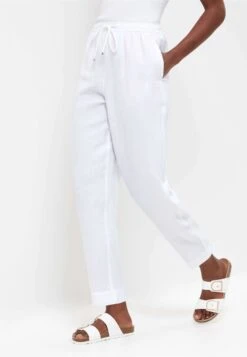 Oysho Pantaloni SportiviWhite Donna Pantaloni OY121A0AN-A11