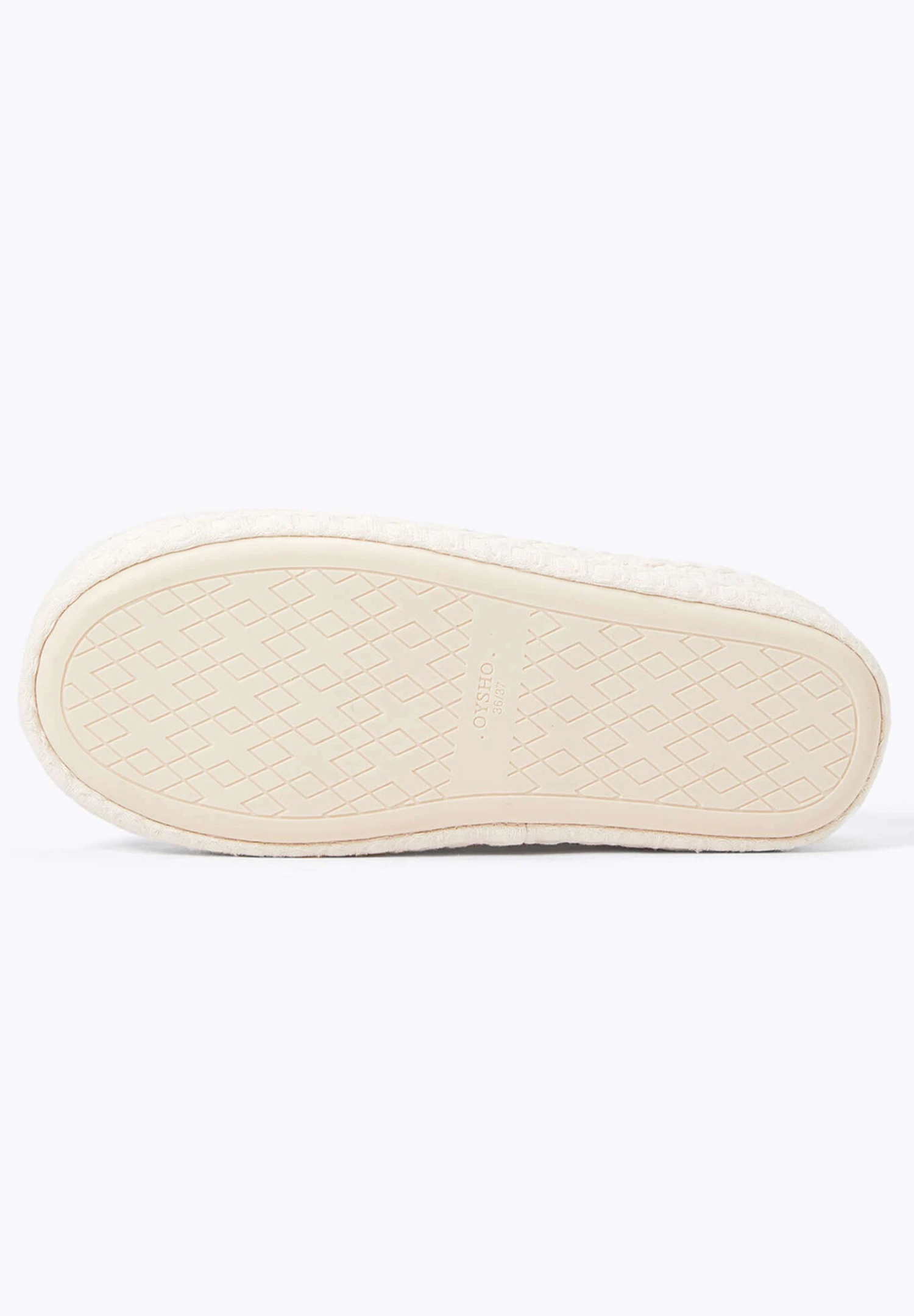 Oysho Weave - Pantofole - Beige 4 Oysho Weave - Pantofole - Beige - immagine 3