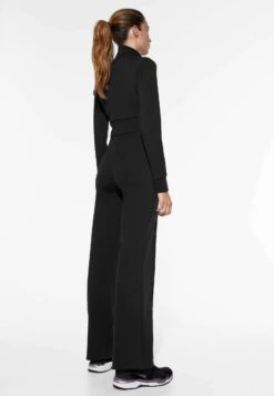 Oysho CroppedFelpa Con ZipBlack Donna Felpe OY121J040-Q11 -Fashion Brand 306773a4860640ef94a3b088720d6b24