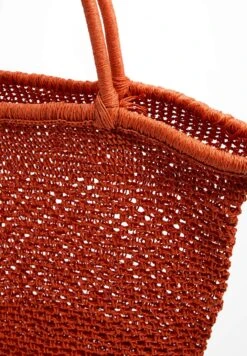 Oysho Open Weave BasketShopping BagOrange Donna Borse OY151H09X-H11 -Fashion Brand 30eb3839b8a44c1e8c12007b221384bf