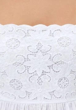 Oysho Embroidered LongVestito LungoWhite Donna Vestiti OY121C0BX-A11 -Fashion Brand 31c830596f0444f784eddf38195a5b16