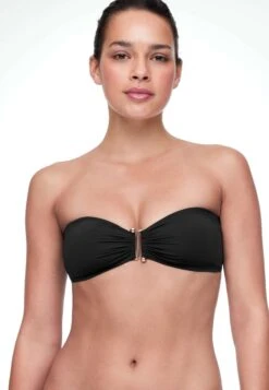 Oysho BandeauBikini Pezzo SopraBlack Donna Moda Mare OY181J0CB-Q11