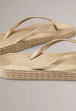 Oysho Infradito - Gold -Fashion Brand 337d5585ef0f474c9dcd61f714b75a1d