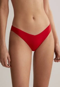 Oysho U-Cut Brazilian - Bikini Pezzo Sotto - Red