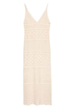 Oysho Textured Crochet LongVestito LungoLight Brown Donna Vestiti OY121C0C2-O11 -Fashion Brand 3a38882a7c42496d92e6ff4926814e02