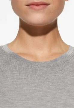 Oysho Crop Soft Touch - Felpa - Grey -Fashion Brand 3d5528874d444fd98b2dcb6be80b8e9f