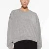 Oysho Crop Soft Touch - Felpa - Grey -Fashion Brand 3ee7773bb11444d586007bee0b582b5d