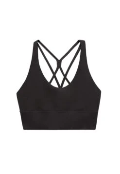 Oysho Strappy Back - Reggiseno Sportivo Con Sostegno Medio - Black -Fashion Brand 403087c7149a4bfcb0a5a7d8570a3d76