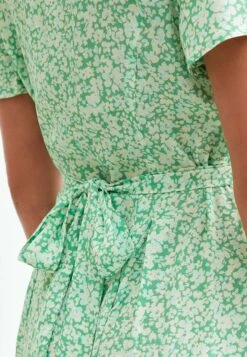 Oysho Long FloralAbito A CamiciaGreen Donna Vestiti OY121C0CN-M11 -Fashion Brand 443321a31614498d8c4ec1d431906478