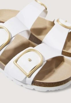 Oysho Buckle ThongCiabattineWhite Donna Ciabatte E Zoccoli OY111D09D-A11 -Fashion Brand 4622e293925646ccbd51bcf6a93c3645