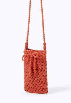 Oysho MacraméPortacellulareOrange Donna Elettronica & Lifestyle OY151F057-H11 -Fashion Brand 47b3724bafdb40c9b586ea5a454be548
