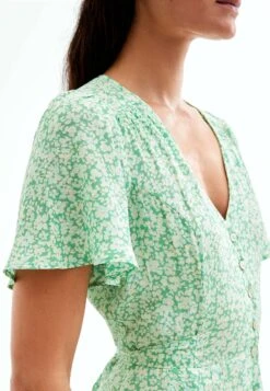 Oysho Long FloralAbito A CamiciaGreen Donna Vestiti OY121C0CN-M11 -Fashion Brand 4e656686c7db4333bcd62c5edbbb8495