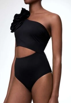 Oysho Floral Asymmetric - Costume Da Bagno - Black 15 Oysho Floral Asymmetric - Costume Da Bagno - Black -Fashion Brand 4e68c71b786648f18857ac83e793369e