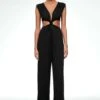 Oysho Long Cut OutTuta JumpsuitBlack Donna Tute Jumpsuit OY121T02Y-Q11 -Fashion Brand 4f967147e65f4b95b29ce901754812f7