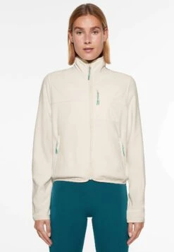 Oysho Soft-Touch - Giacca In Pile - White