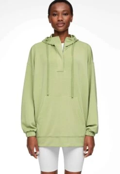 Oysho Zip Soft-TouchFelpaGreen Donna Felpe OY121J03C-M12