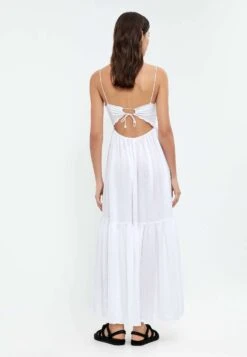 Oysho Embroidered LongVestito LungoWhite Donna Vestiti OY121C0BX-A11 -Fashion Brand 52ab5e184f2d486b9ba3cafc9b380e43