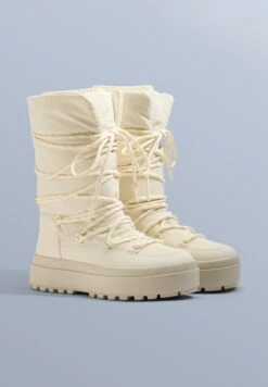 Oysho APRÈS - Stivali Da Neve - Beige -Fashion Brand 53c0b3f0884c4ca29d5dcb1b4519d955