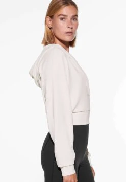 Oysho Modal Open Felpa Con CappuccioWhite Donna Felpe OY121J03R-A11 -Fashion Brand 5999679bda52430f8682b489f354dc62