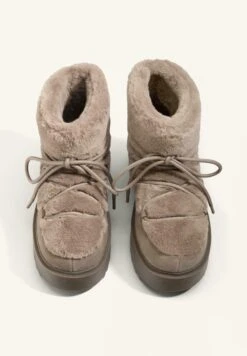 Oysho LACE-UP - Stivali Da Neve - Light Brown -Fashion Brand 5a3e9d2364e2496aa8713029139ae367