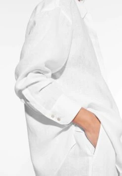 Oysho GinghamLong-Sleeved - Camicia - White -Fashion Brand 5a4f747f62a047eeb6168df0ae5c2893