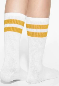 Oysho Stripe Sports ClassicCalzeMottled Yellow Donna Calze OY181F0RG-E11 -Fashion Brand 5afd63dd743e48d7ae316d53d2e00ff4