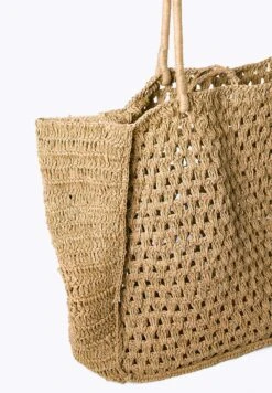 Oysho Open-Weave Shopping BagBrown Donna Borse OY151H09N-O11 -Fashion Brand 5c80938ded264dfaa921f0a87871d6af