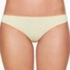 Oysho 3 Contrast Comfort - Perizoma - Light Green