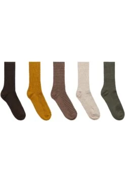 Oysho Pack 5 PairsCalzeKhaki Donna Calze OY181F0RO-N11 -Fashion Brand 60a9ce19088e4a81b5d39acd4b15964d